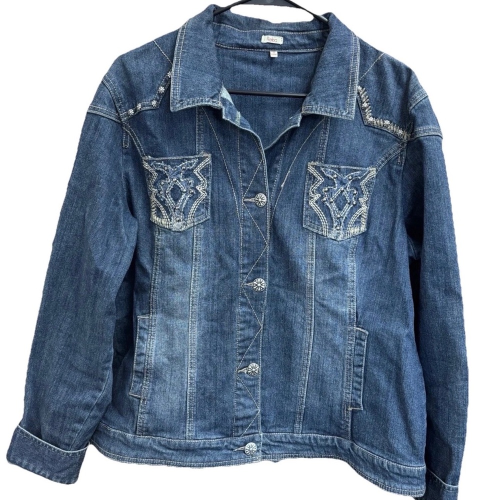 Reba Blue Denim Jacket